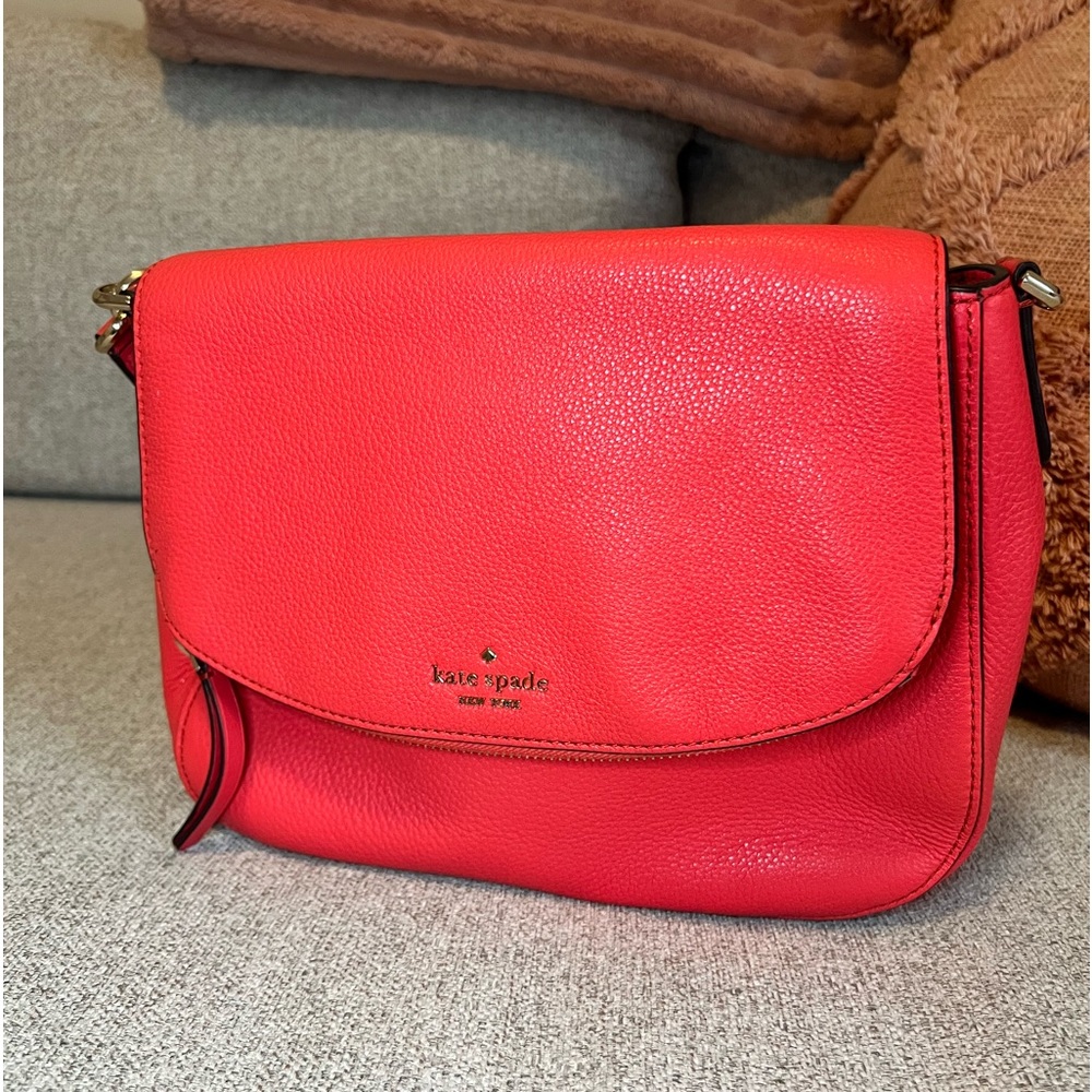 Pink/coral Kate Spade bag
